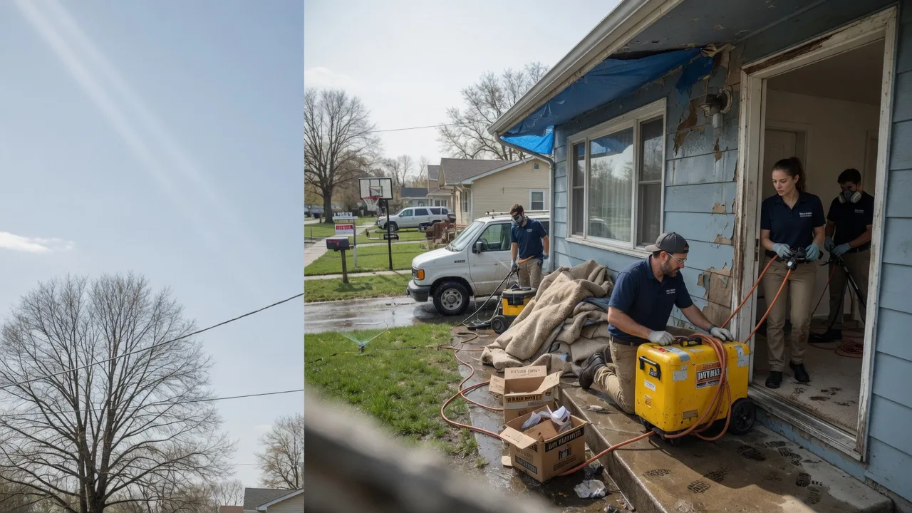 Basement Flood Cleanup in Monticello, IA near me